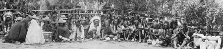 Indian Dancers Resting, John Anderson Collection